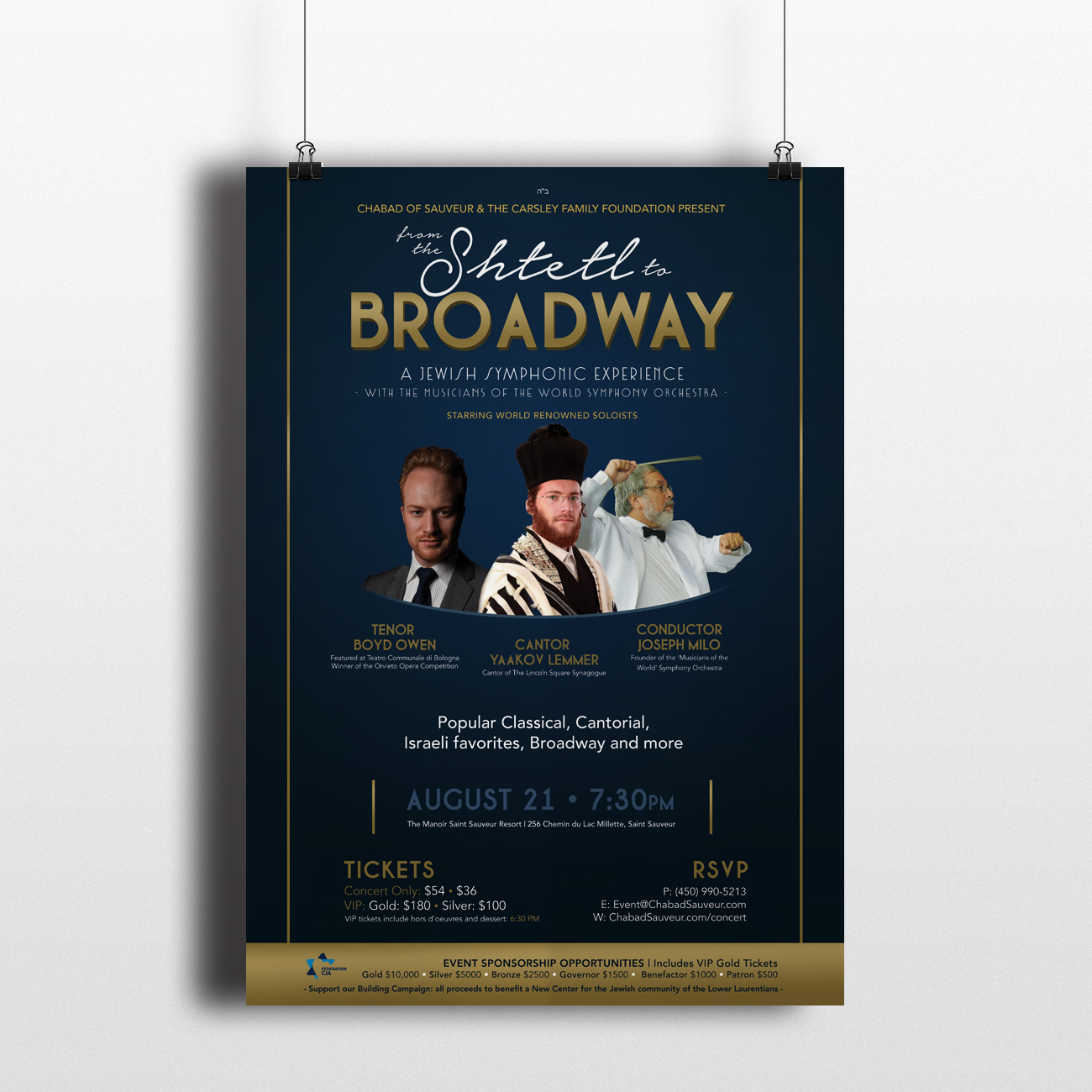 From the Shtetl to Broadway