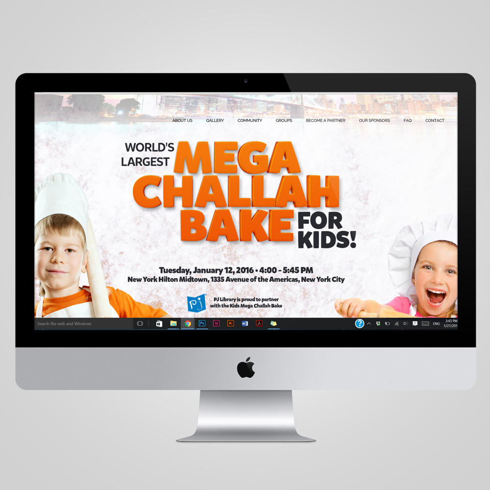 Kids Challah Bake